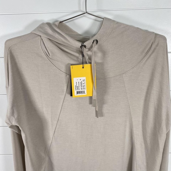 Lole Downtown Pullover Hoodie Womens Large Abalone Heather Eco Conscious LSW4305 - Picture 8 of 16